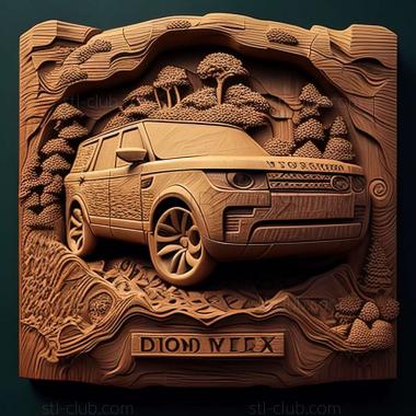 3D модель Land Rover Discovery (STL)